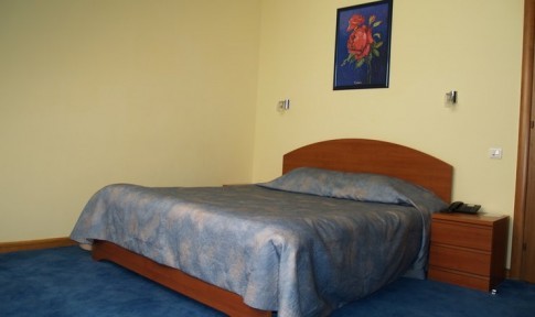 Стандарт+ 2-местный 1-комнатный  в Коттедже с французской кроватью, мансардный  без балкона, фото 1