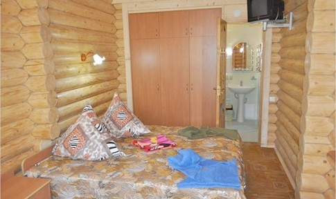 Стандартный 1-комнатный 2-местный деревянный коттедж, фото 2
