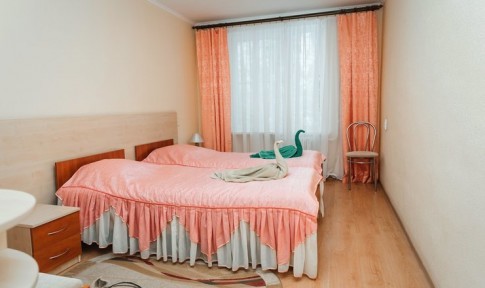 Семейный 2-местный 2-комнатный Family Room корпус 1 (1-3 этаж), фото 1
