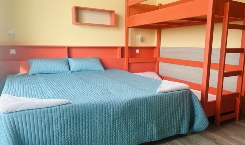 Стандартный 2-местный с балконом и двухъярусной кроватью, фото 1